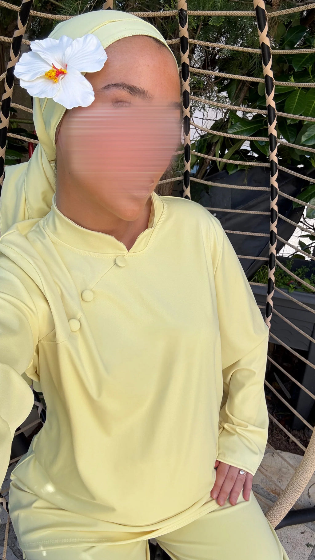 BURKINI FIDGI BUTTER YELLOW